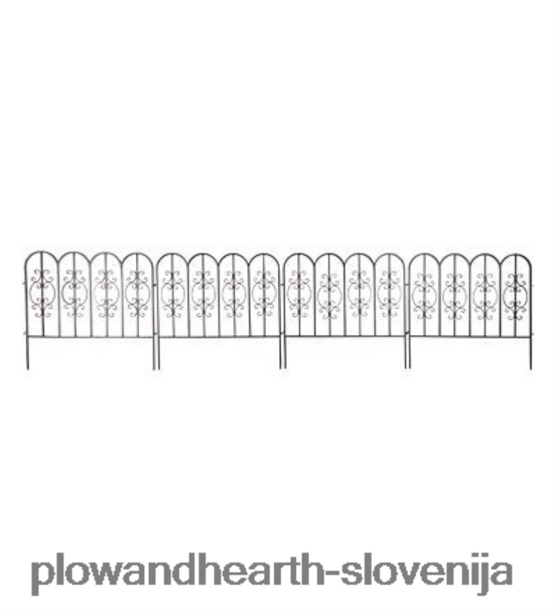 železna vrtna ograja montebello Plow & Hearth 2V4608671 dvorišče & vrt