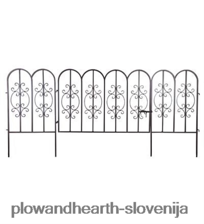 železna vrtna ograja montebello Plow & Hearth 2V4608671 dvorišče & vrt