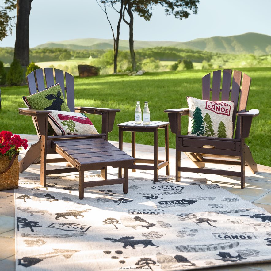 adirondack pohištvo iz poliwooda Plow & Hearth 2V4608679 dvorišče & vrt