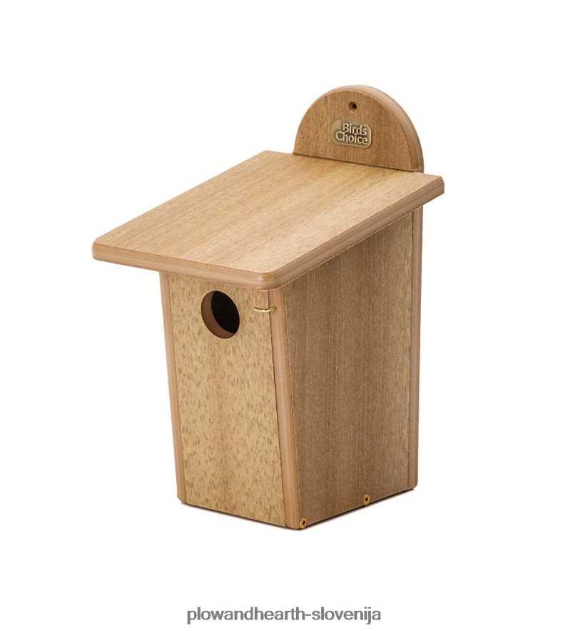 ptičja hišica iz recikliranega lesa Plow & Hearth 2V4608874 dvorišče & vrt