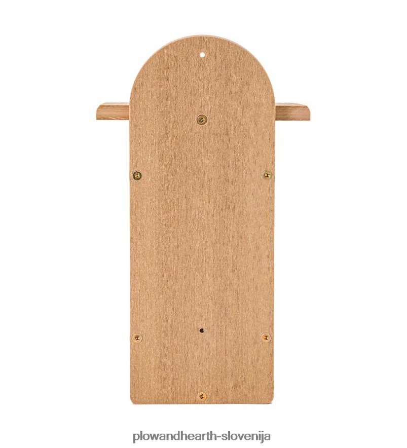 ptičja hišica iz recikliranega lesa Plow & Hearth 2V4608874 dvorišče & vrt