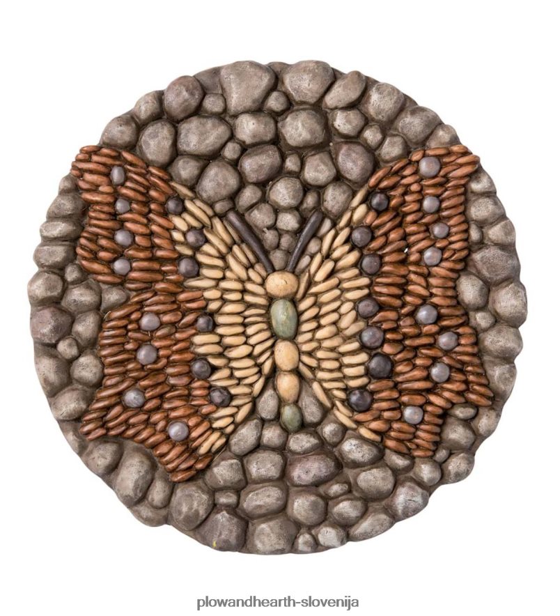 kamenčki iz smole, komplet 3 Plow & Hearth 2V460889 dvorišče & vrt