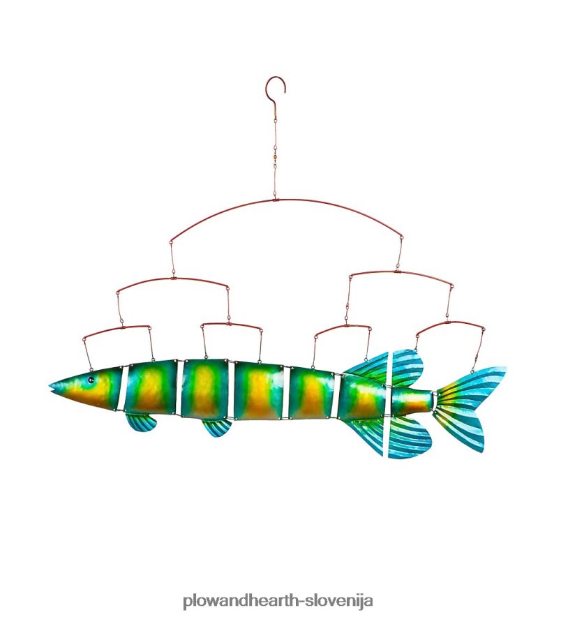 prelivajoče se mobilne leteče ribe Plow & Hearth 2V4608393 dvorišče & vrt