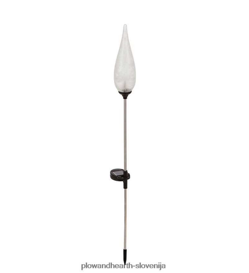 sončna svetilka iz optičnih vlaken - modra Plow & Hearth 2V4608403 dvorišče & vrt