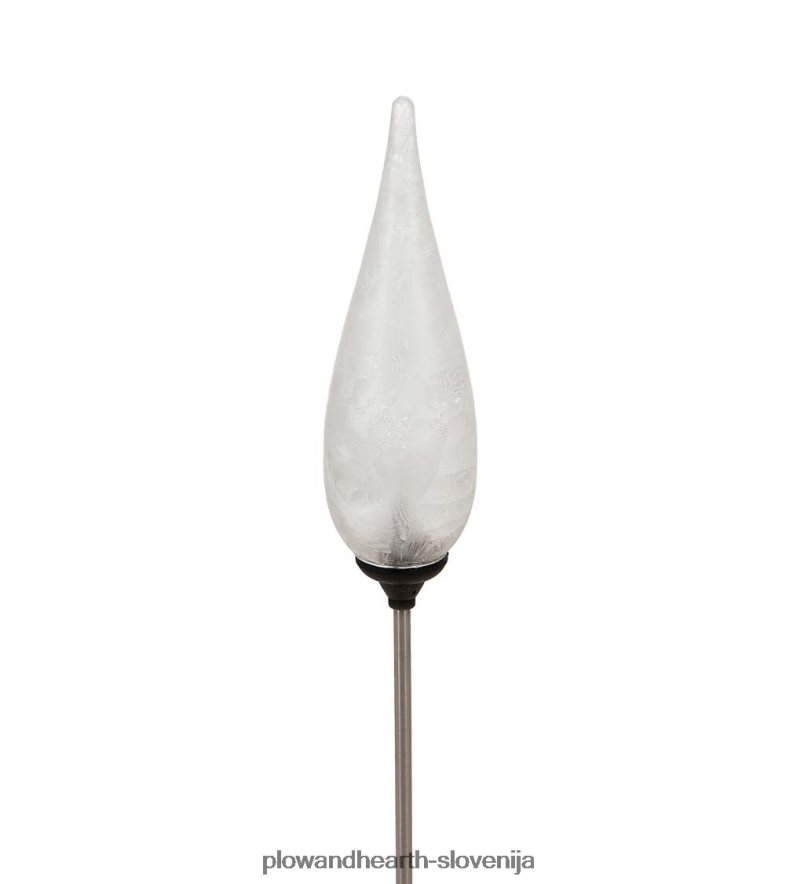 sončna svetilka iz optičnih vlaken - modra Plow & Hearth 2V4608403 dvorišče & vrt