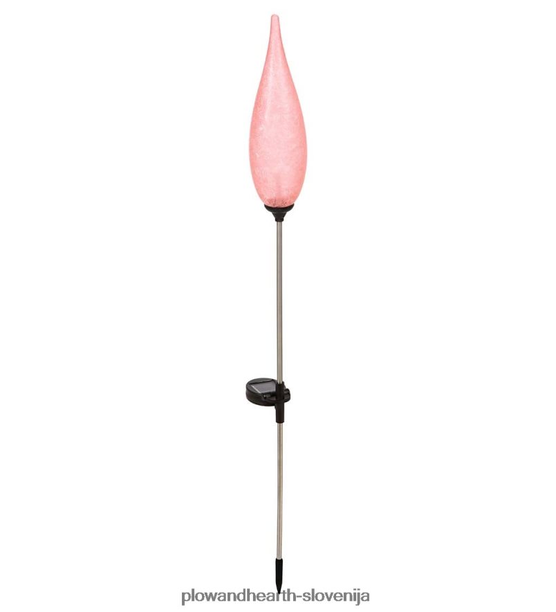 sončna svetilka iz optičnih vlaken - modra Plow & Hearth 2V4608403 dvorišče & vrt