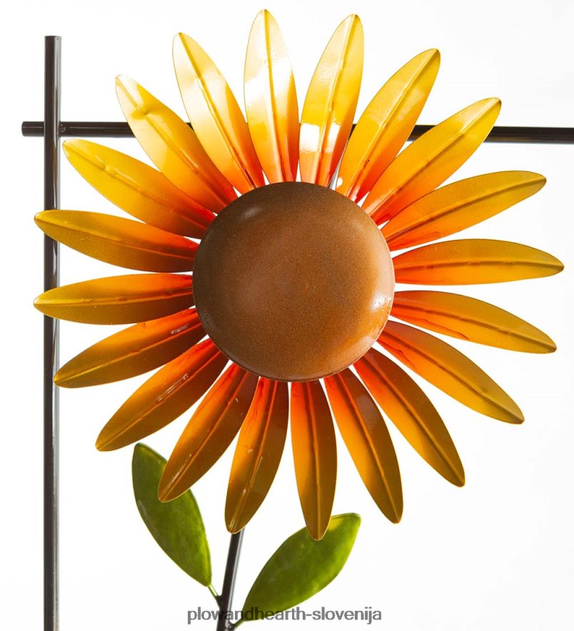 vrtljiva kovinska vrtna rešetka sončnica Plow & Hearth 2V4608242 dvorišče & vrt