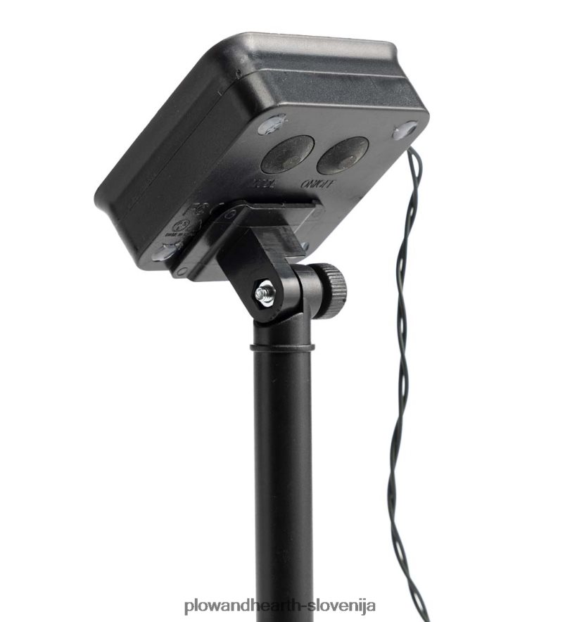 večnamenske solarne kroglične luči s 50 toplo belimi LED Plow & Hearth 2V4608457 dvorišče & vrt