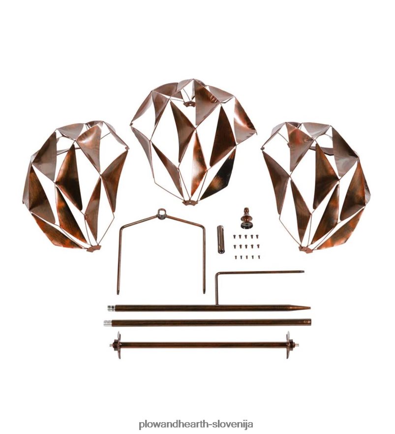 vetrovka harlekin krogla - baker Plow & Hearth 2V460862 dvorišče & vrt