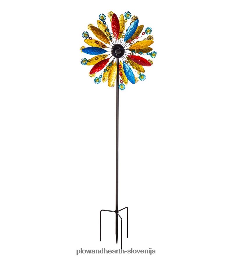 vetrovka z lahkimi cvetnimi lističi - multi Plow & Hearth 2V4608270 dvorišče & vrt