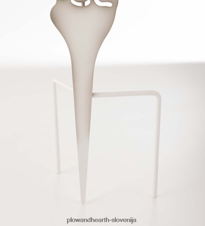 kovinski vložki za noč čarovnic v obliki okostnjaka s solarnimi lučkami, komplet 2 Plow & Hearth 2V4608133 dvorišče & vrt