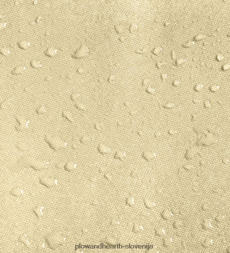 deluxe kvadratna prevleka za klimatsko napravo - rjava Plow & Hearth 2V46081006 dvorišče & vrt