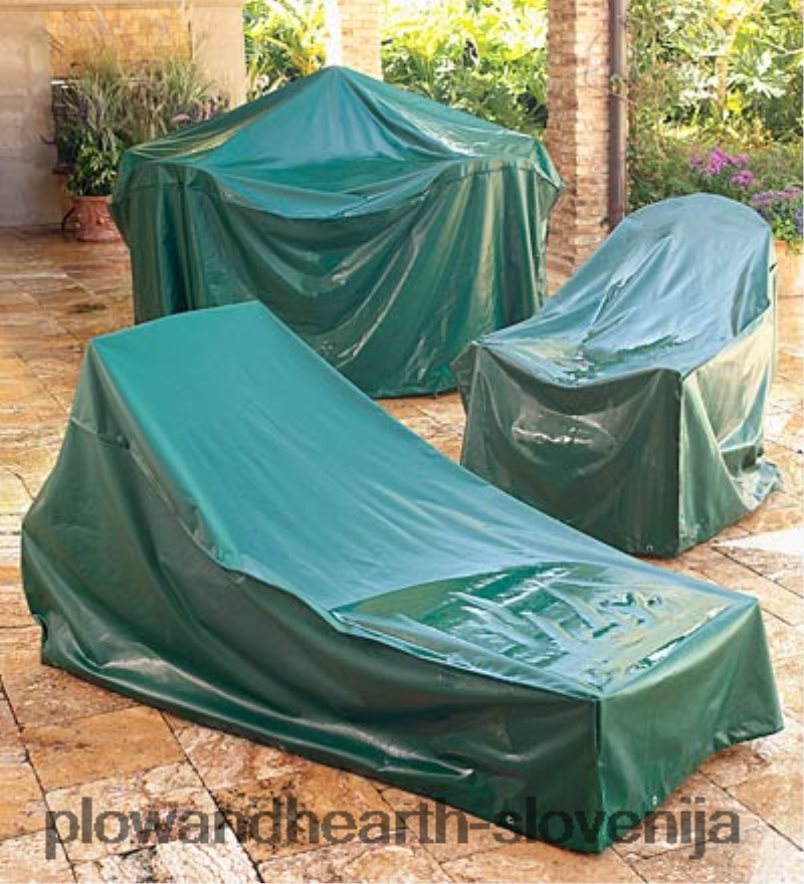klasična pohištvena prevleka za vse vremenske razmere za ljubezenski sedež - zelena Plow & Hearth 2V46081039 dvorišče & vrt