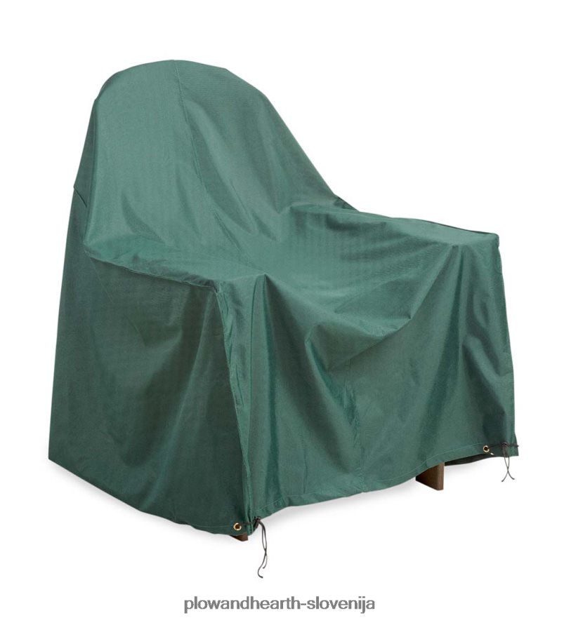 klasična prevleka za zunanje pohištvo za stol adirondack - zelena Plow & Hearth 2V46081030 dvorišče & vrt