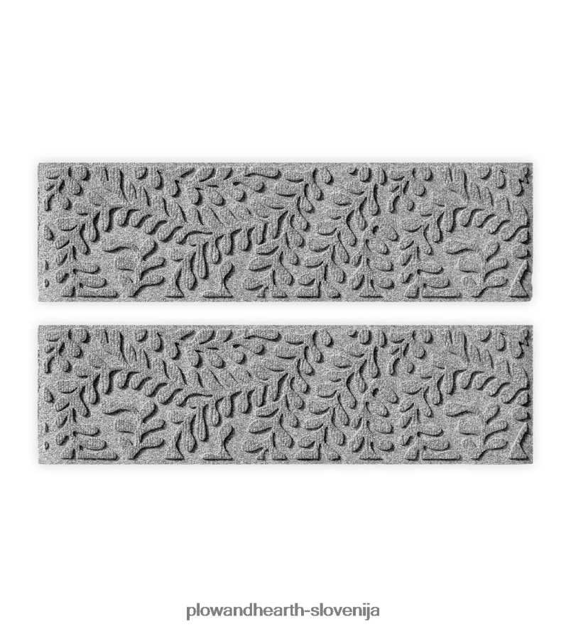 stopniščne stopnice iz pušpana - sive Plow & Hearth 2V46081009 dvorišče & vrt