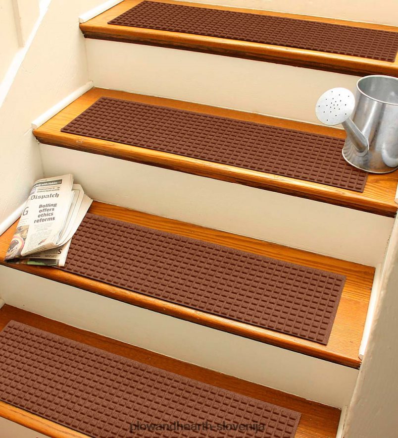 stopniščne stopnice vafelj - sive Plow & Hearth 2V46081042 dvorišče & vrt