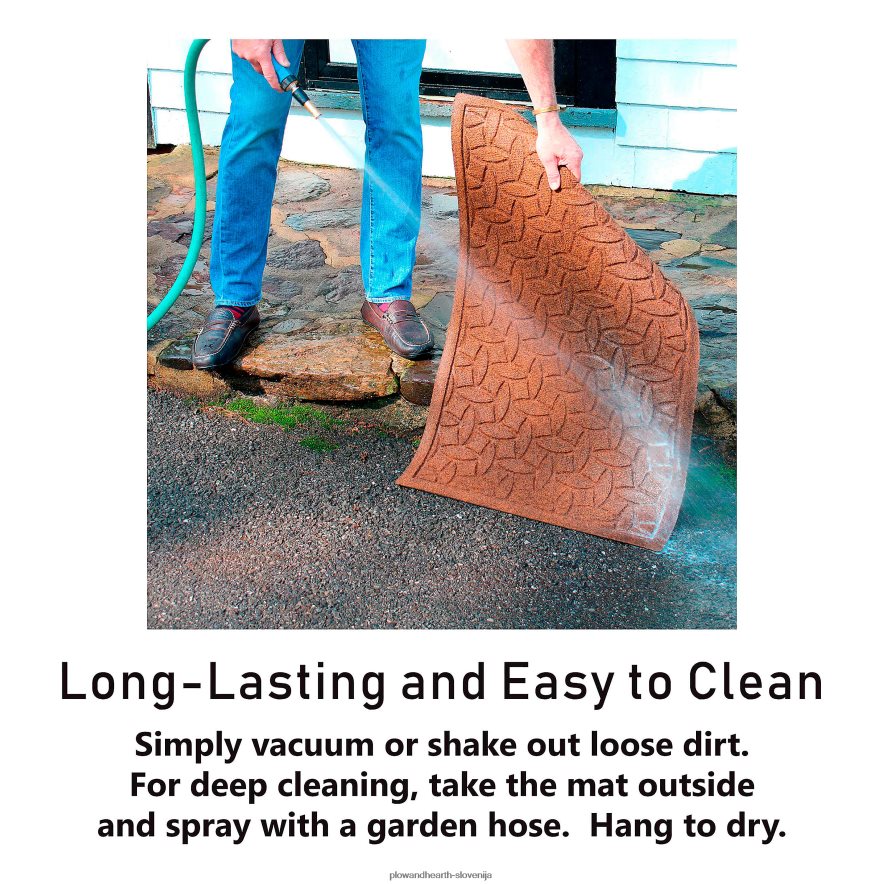 waterhog basket weave predpražnik Plow & Hearth 2V46081059 dvorišče & vrt