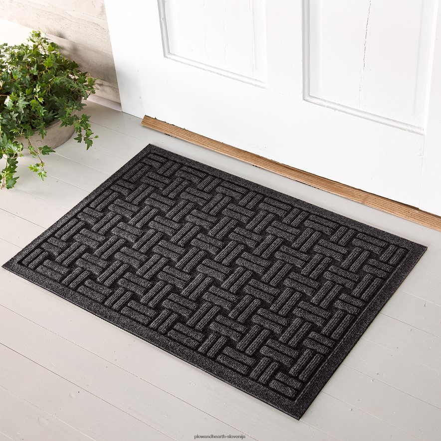 waterhog basket weave predpražnik Plow & Hearth 2V46081059 dvorišče & vrt
