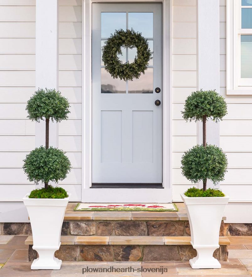 richmond samozalivalni podstavek za žare - bel Plow & Hearth 2V4608913 dvorišče & vrt