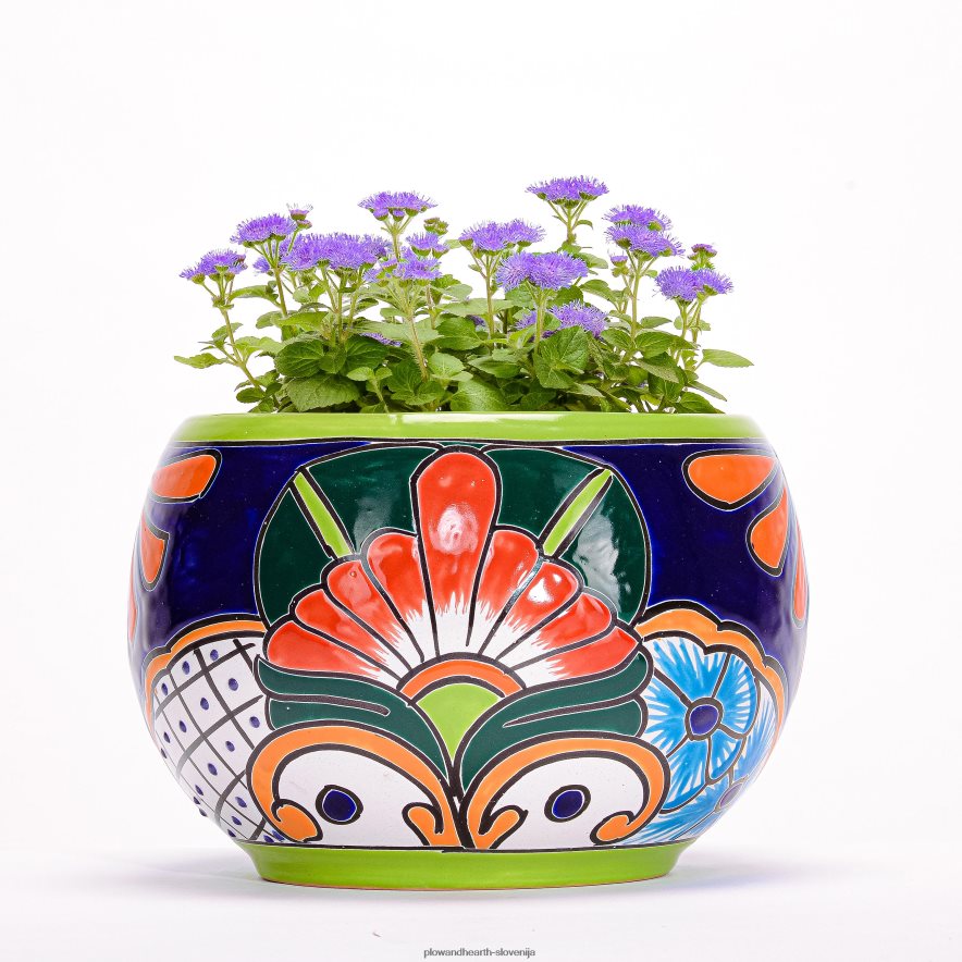 zeleni sadilnik talavera baul Plow & Hearth 2V4608944 dvorišče & vrt