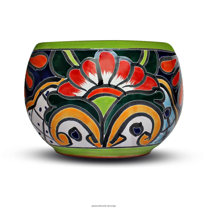 zeleni sadilnik talavera baul Plow & Hearth 2V4608944 dvorišče & vrt