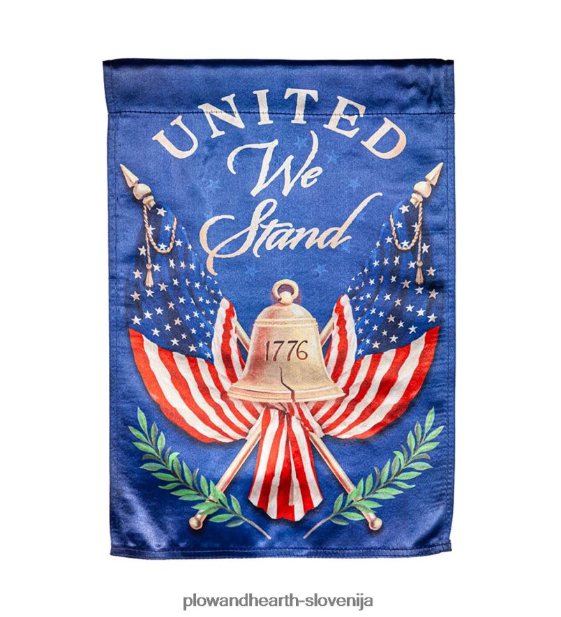 združeni stojimo vrtni lesk zastava Plow & Hearth 2V4608315 dvorišče & vrt