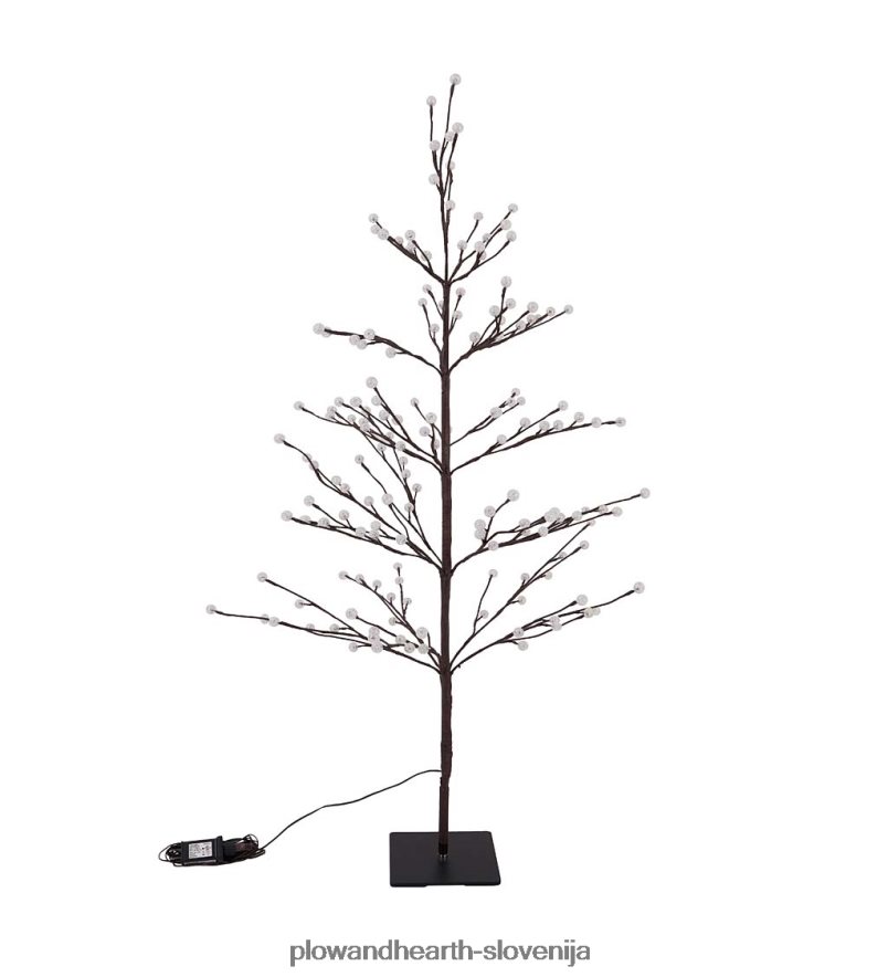 notranja/zunanja električno osvetljena mini globus drevesa Plow & Hearth 2V46081489 gospodinjska posoda