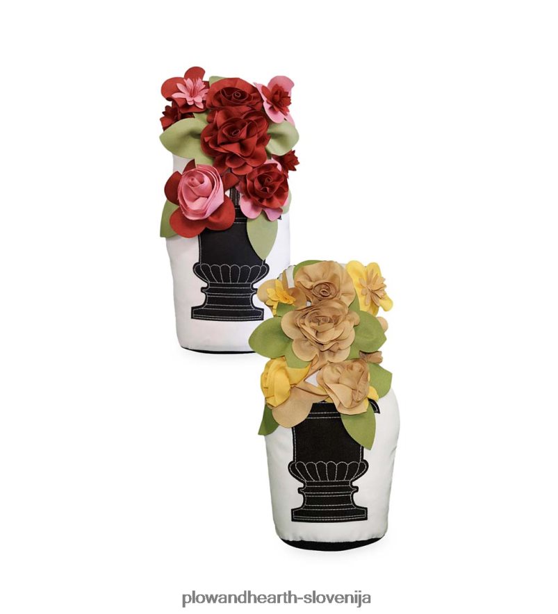 notranja/zunanja lončnica vrtnih popkov - zlata Plow & Hearth 2V46081537 gospodinjska posoda