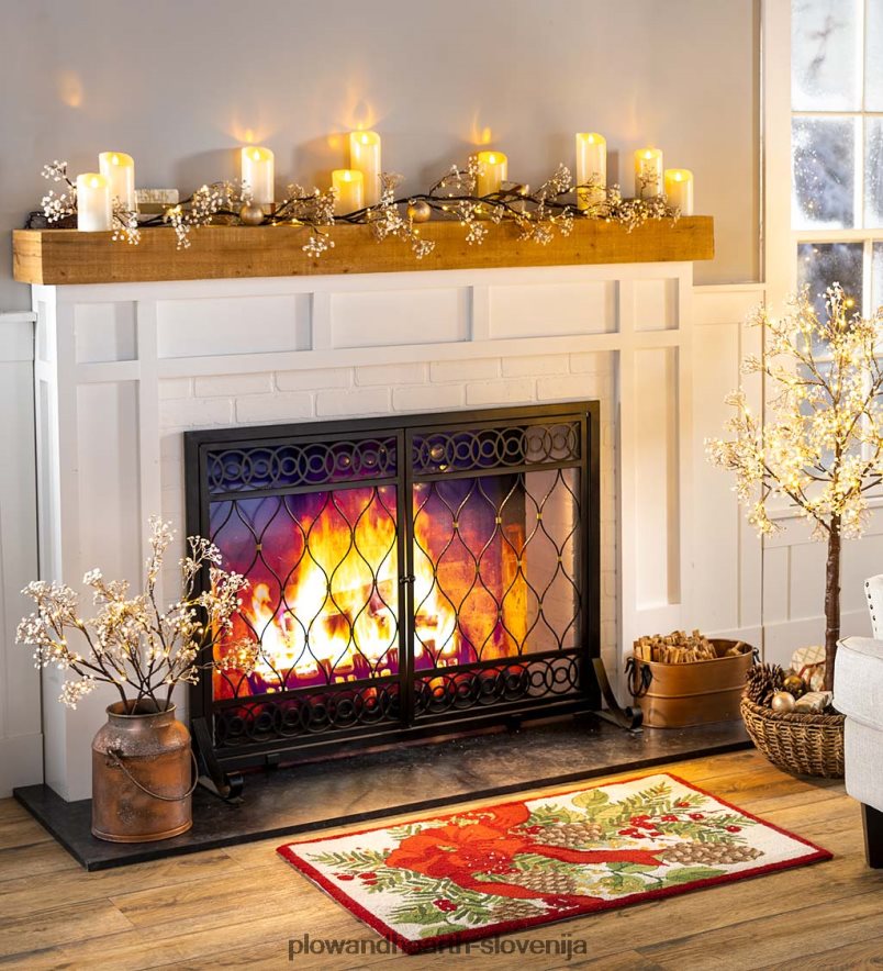 notranje/zunanje osvetljene otroške veje za dihanje, komplet 2 Plow & Hearth 2V46081487 gospodinjska posoda