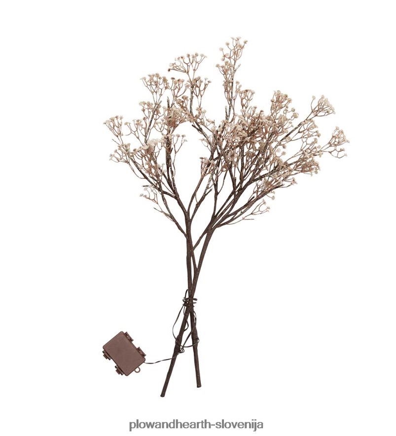 notranje/zunanje osvetljene otroške veje za dihanje, komplet 2 Plow & Hearth 2V46081487 gospodinjska posoda