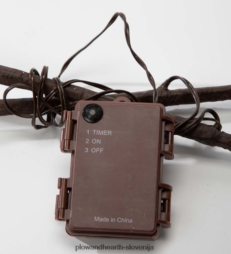 notranje/zunanje osvetljene otroške veje za dihanje, komplet 2 Plow & Hearth 2V46081487 gospodinjska posoda