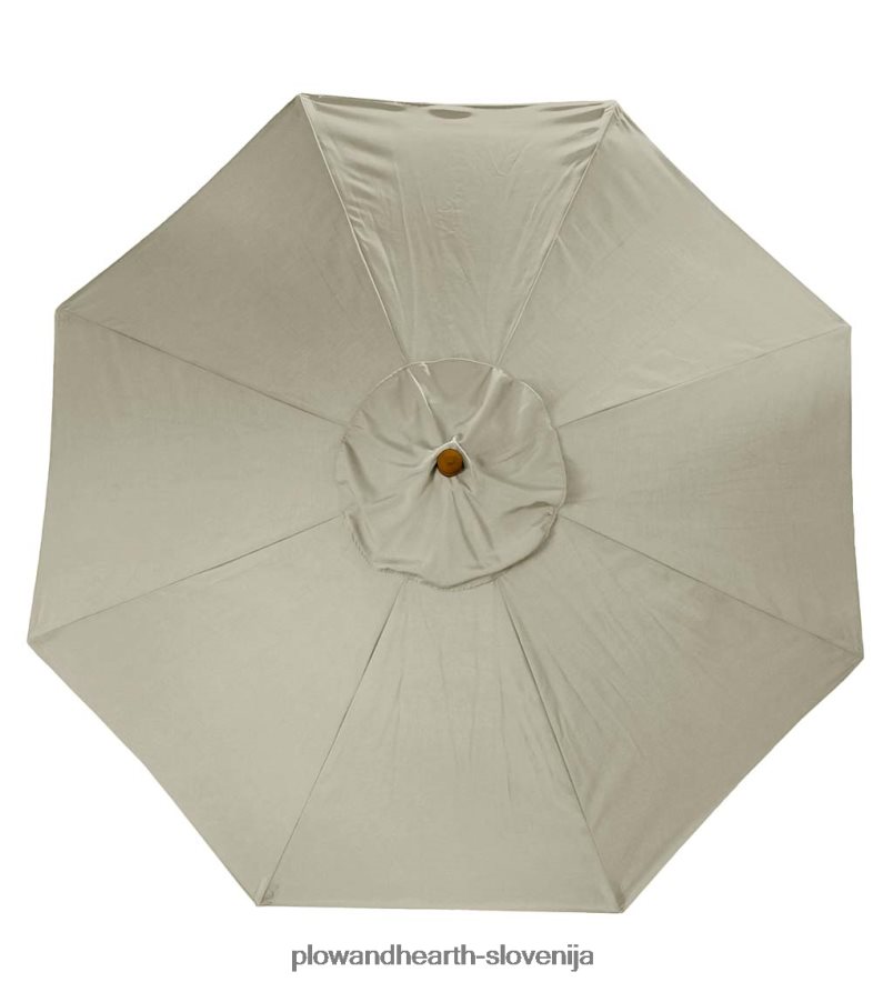 klasični patio market dežnik z aluminijasto palico, 7' dia. - skedenj rdeče Plow & Hearth 2V46081460 gospodinjska posoda