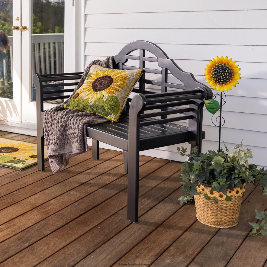 notranja/zunanja kaveljska polipropilenska sončnična blazina Plow & Hearth 2V46081251 gospodinjska posoda