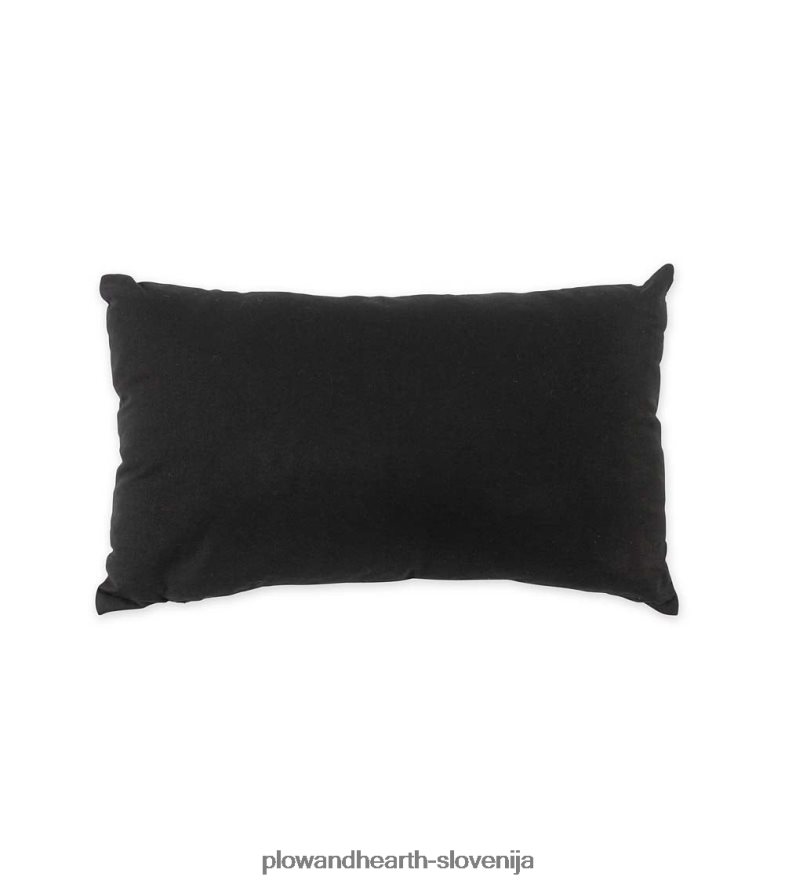 notranja/zunanja noč čarovnic boo ledvena blazina iz bombaža Plow & Hearth 2V46081238 gospodinjska posoda