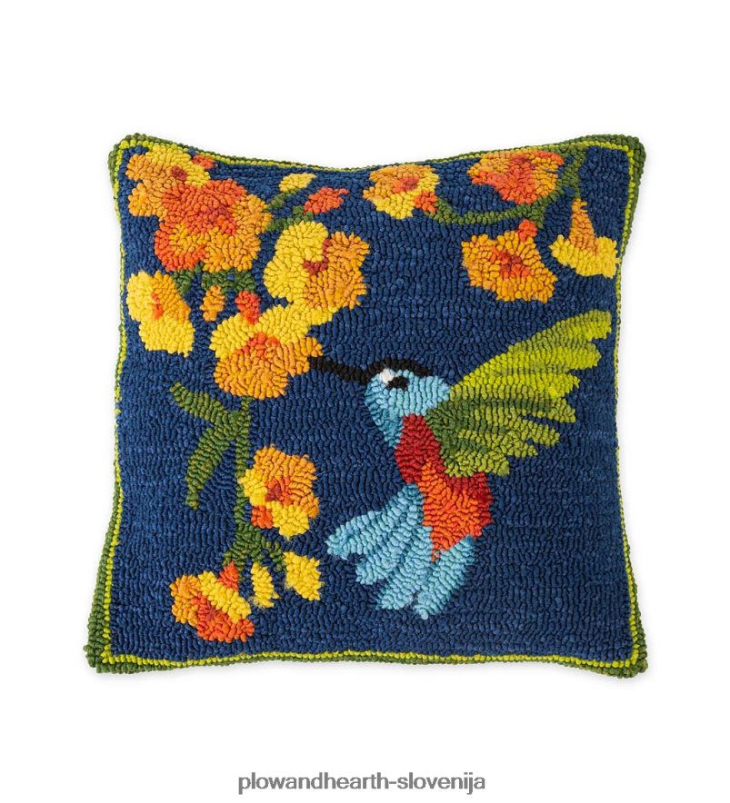 notranja/zunanja trta za trobento s polipropilensko blazino za vrvico s kolibrijem Plow & Hearth 2V46081242 gospodinjska posoda