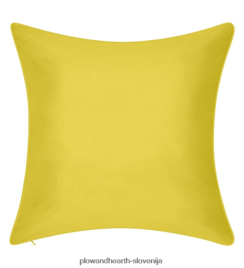 notranja/zunanja vezena blazina s čipko - črna Plow & Hearth 2V46081261 gospodinjska posoda