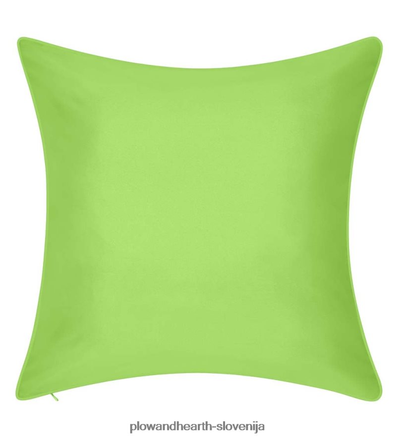 notranja/zunanja vezena blazina s čipko - črna Plow & Hearth 2V46081261 gospodinjska posoda