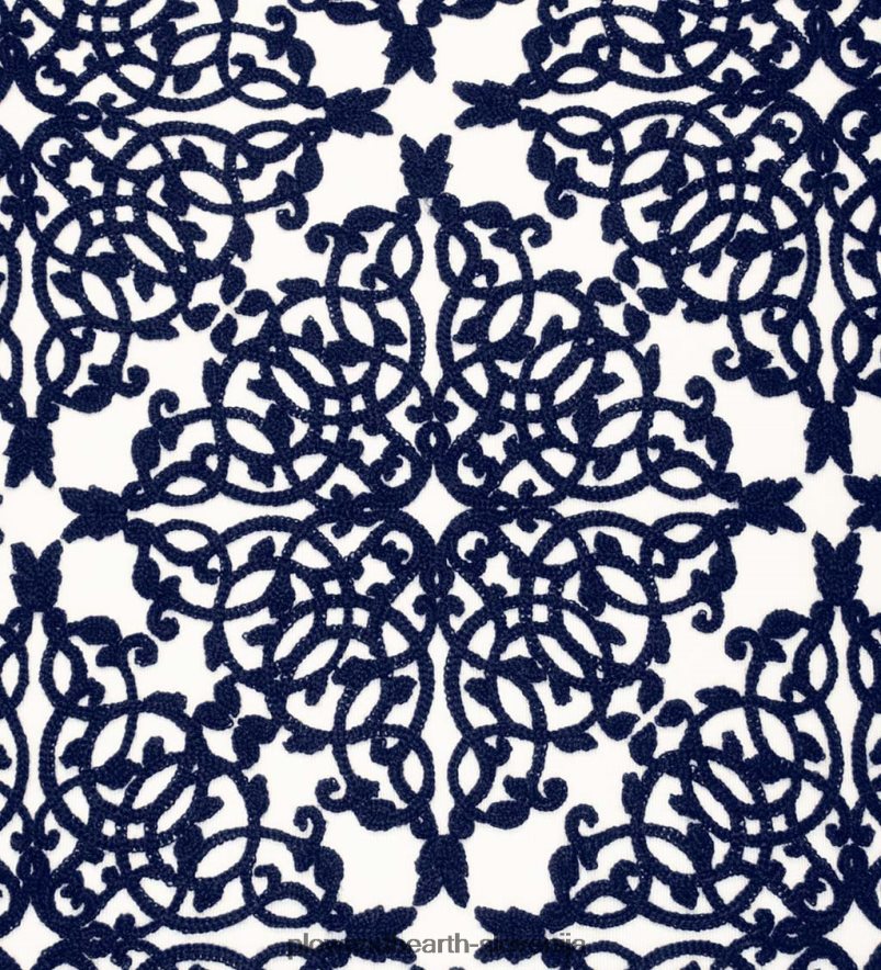 notranja/zunanja vezena blazina s čipko - črna Plow & Hearth 2V46081261 gospodinjska posoda