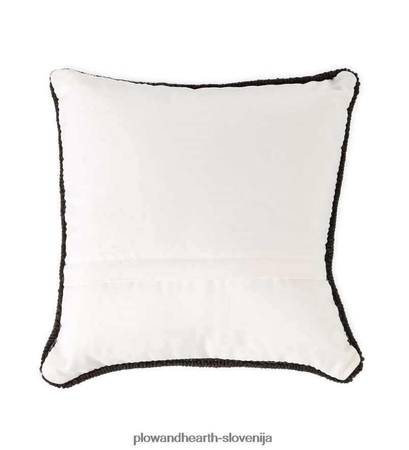 notranja/zunanja zelena metuljna blazina iz polipropilena, ročno pritrjena Plow & Hearth 2V46081265 gospodinjska posoda