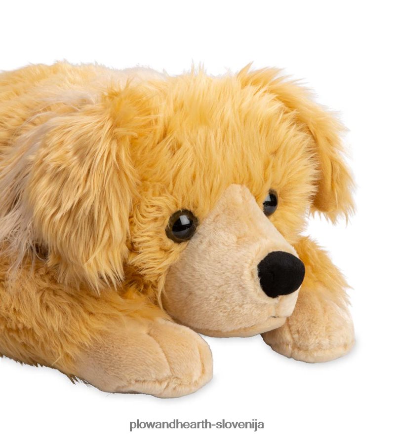 zlati prinašalec, plišasta blazina za crkljanje živali - zlati prinašalec Plow & Hearth 2V46082360 gospodinjska posoda