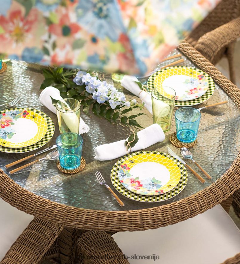 Prospect Hill ovalna jedilna miza in stoli Plow & Hearth 2V46081093 gospodinjska posoda