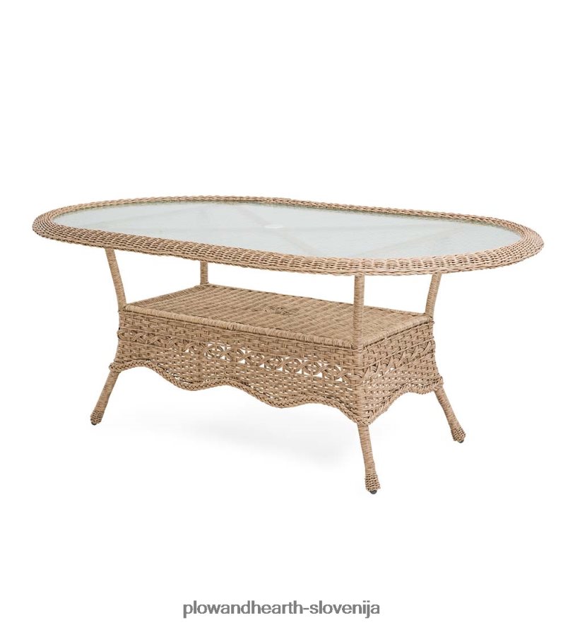 Prospect Hill ovalna jedilna miza in stoli Plow & Hearth 2V46081093 gospodinjska posoda