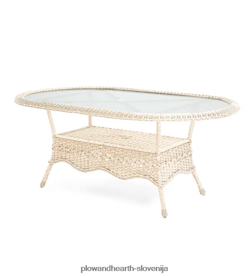 Prospect Hill ovalna jedilna miza in stoli Plow & Hearth 2V46081093 gospodinjska posoda