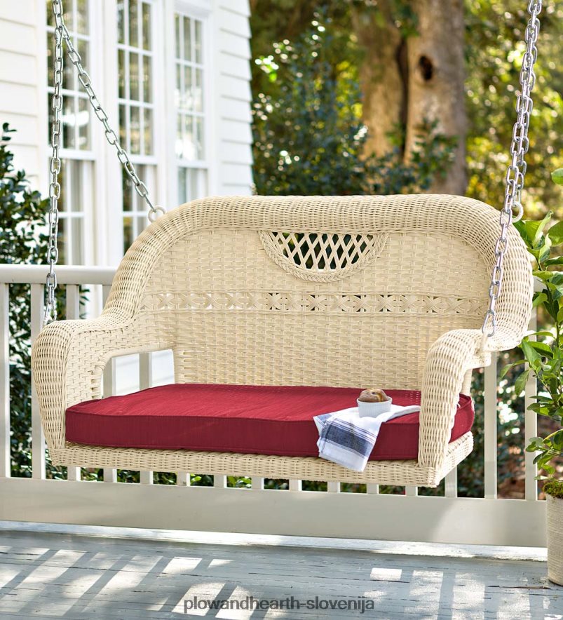 prospect hill pletena gugalnica - oblak bel Plow & Hearth 2V46083233 gospodinjska posoda