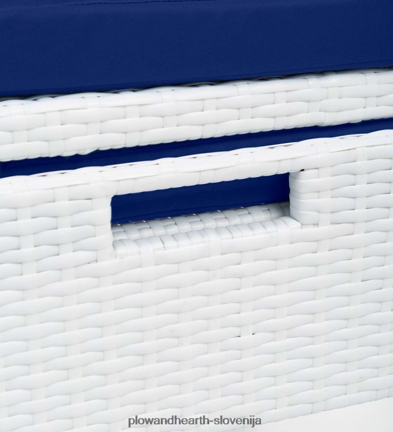 set za klepet harbour moon s skritimi otomani in hladno mizo - bel Plow & Hearth 2V46081098 gospodinjska posoda