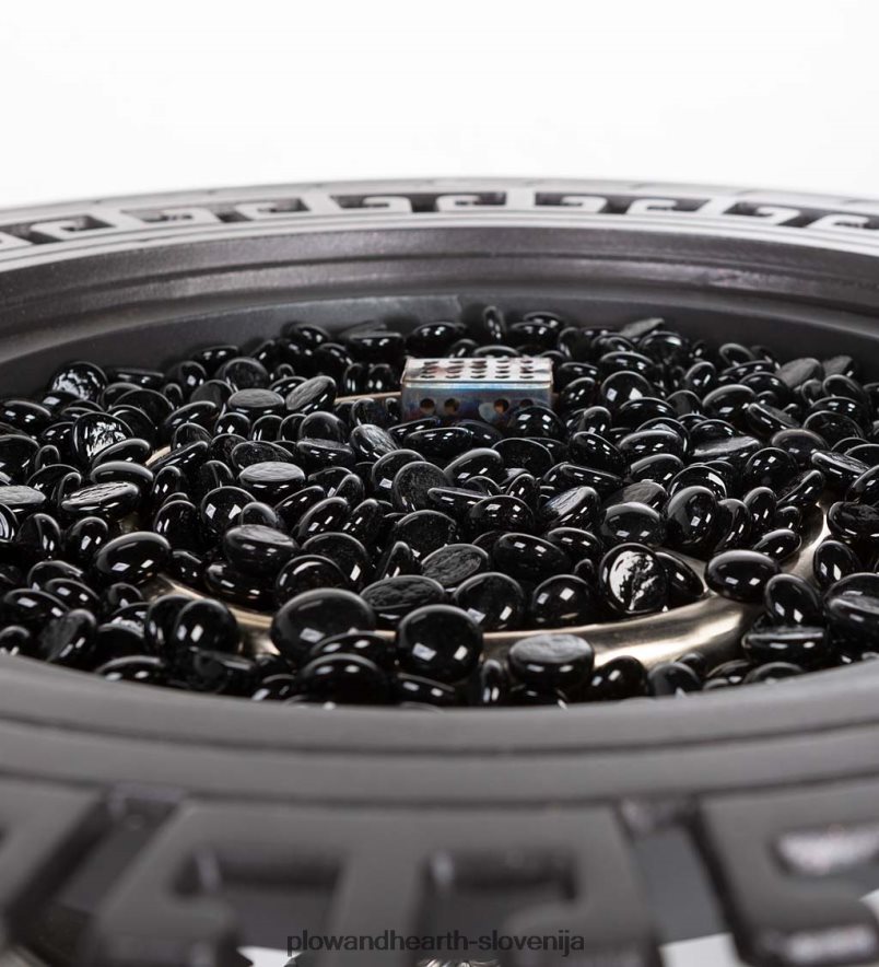 syracuse pleteni gugalni stoli in pomožna mizica za ognjišče, 3-delni set Plow & Hearth 2V46081100 gospodinjska posoda