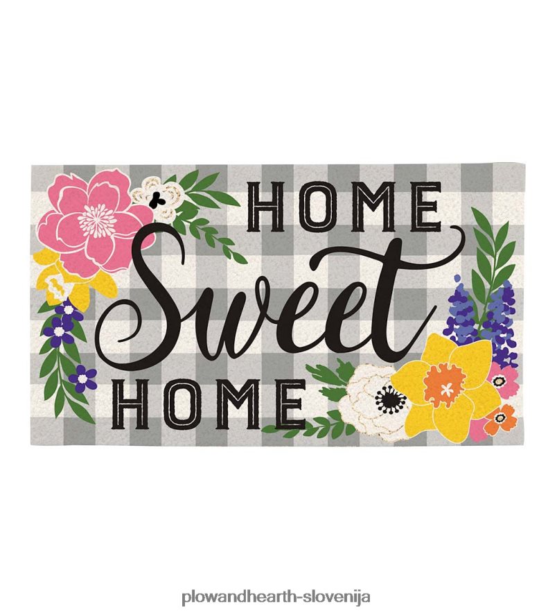 notranja/zunanja hišna sladka domača podloga iz kokosovih vlaken Plow & Hearth 2V46081383 gospodinjska posoda