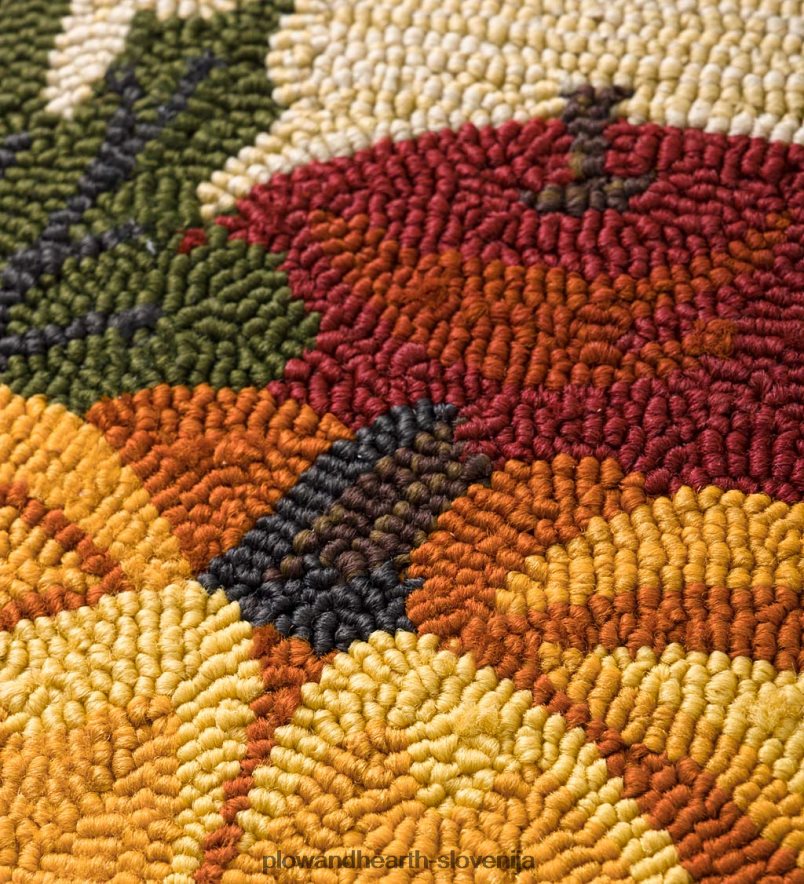 notranja/zunanja jesenska preproga iz polipropilena s kavljem Plow & Hearth 2V46081312 gospodinjska posoda