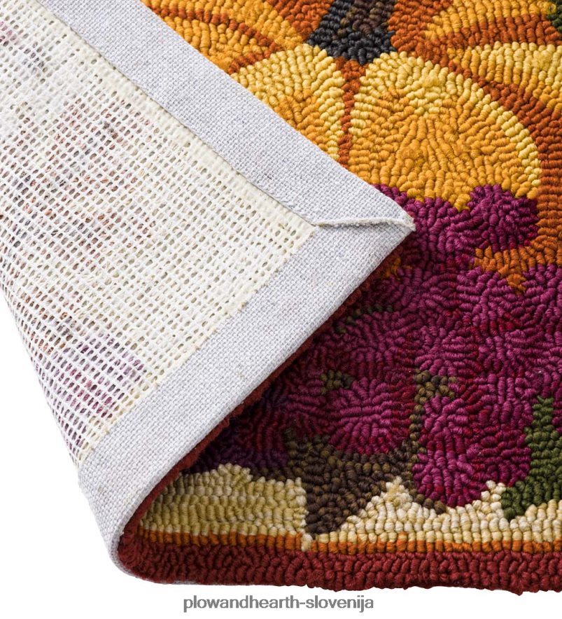 notranja/zunanja jesenska preproga iz polipropilena s kavljem Plow & Hearth 2V46081312 gospodinjska posoda