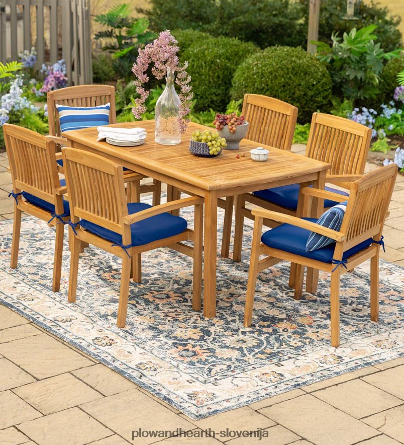 notranja/zunanja mejna preproga penelope Plow & Hearth 2V46081448 gospodinjska posoda